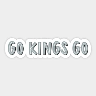 go kings go Sticker